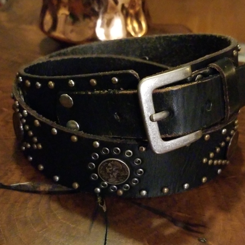 Genuine Leather "Booty" Belt